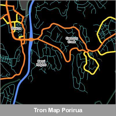 2020 Tron Map Porirua - Digital Maps