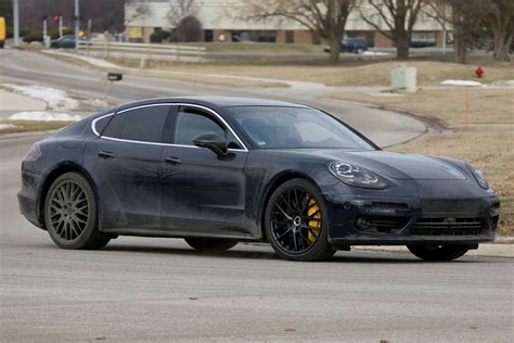 2017 Porsche Panamera First Interior Spy Shots - GTspirit