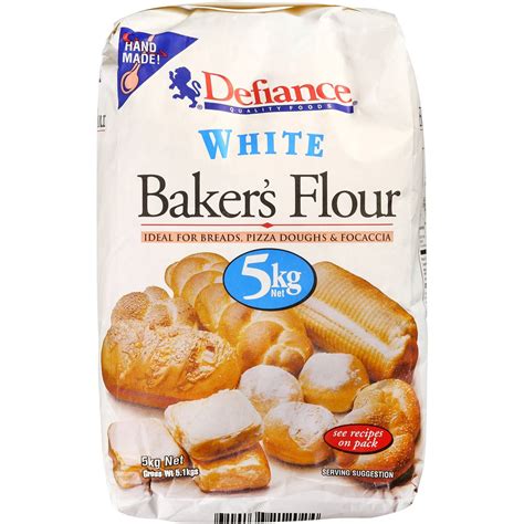 Defiance White Baker's Flour 5kg | Woolworths