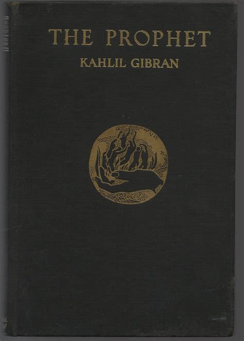 The Prophet, Kahlil Gibran, Vintage Collectible Book, 1946 Hardcover, Twelve Illustrations ...
