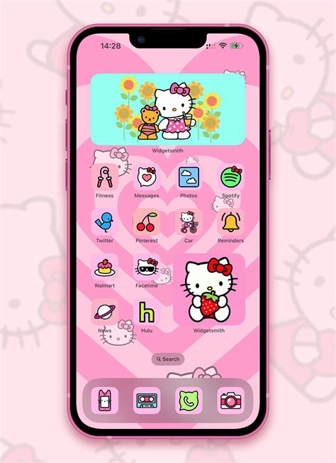 Hello Kitty App Icons 4 iPhone - Sanrio Aesthetic App Icons ﾐ・ ・ﾐ