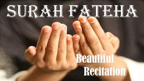 Surah Fatiha | Best Recitation with English Translation | Talawat e Quran - YouTube