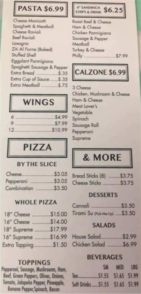 David's Pizza Spokane, WA Menu (Updated: October 2023)