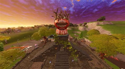 Fortnite : Tomato Town est détruit ! Vive Tomato Temple ! - Fortnite - GAMEWAVE