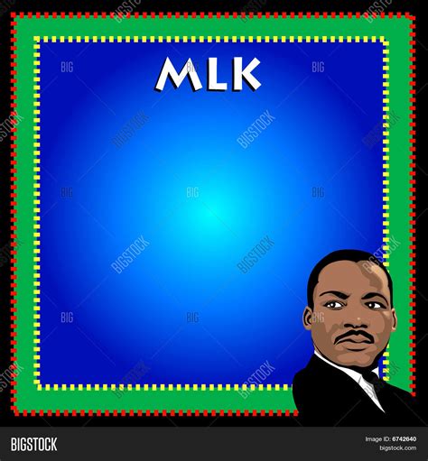 Martin Luther King Poster Vector & Photo | Bigstock