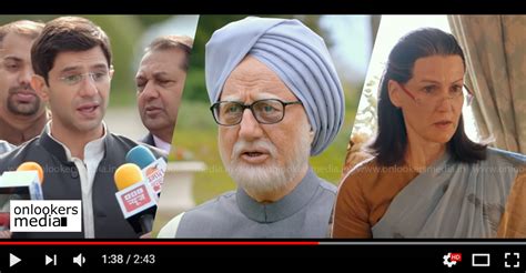 Here's the trailer of The Accidental Prime Minister