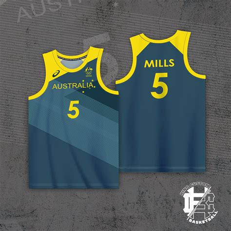 Australia Boomers Olympics Basketball Jersey | Lazada PH