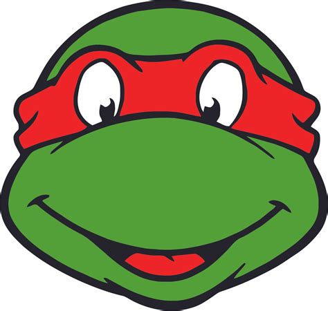 Ninja Turtles Raphael Red Face Mask Cartoon Character Movie Show Wall Sticker Vinyl Art Decal ...