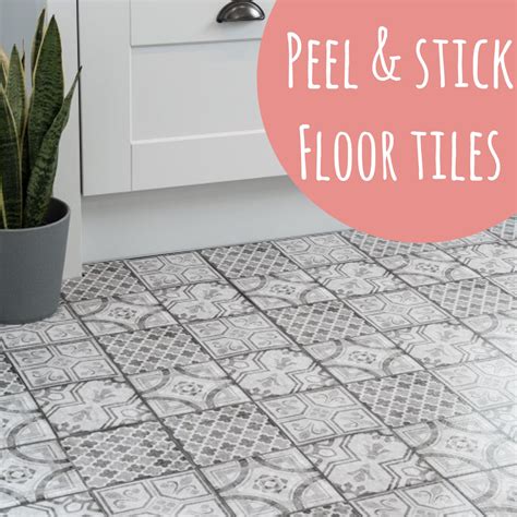 Peel and stick floor tiles | Peel and stick floor, Tile floor, Flooring