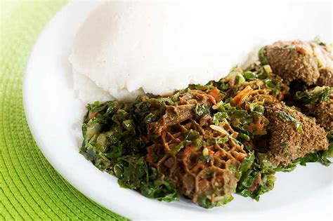 Traditional Guru and Muriwo (Veg) | ZimboKitchen.com