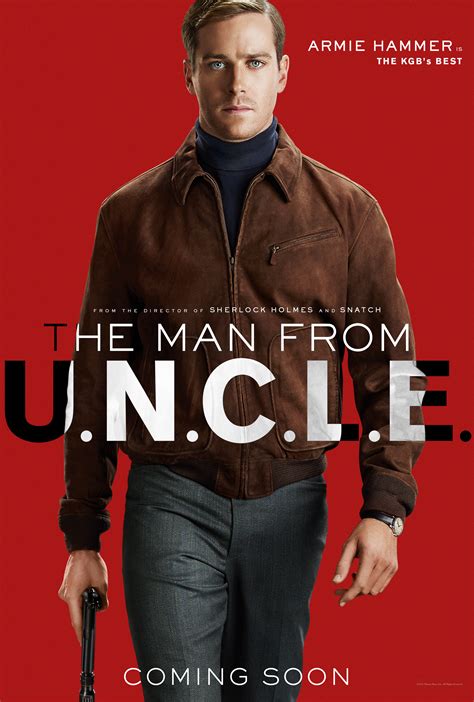 The Man from U.N.C.L.E. character posters