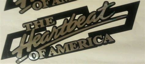 Chevy Heartbeat of America Bowtie Vinyl by SharisVinylEmporium