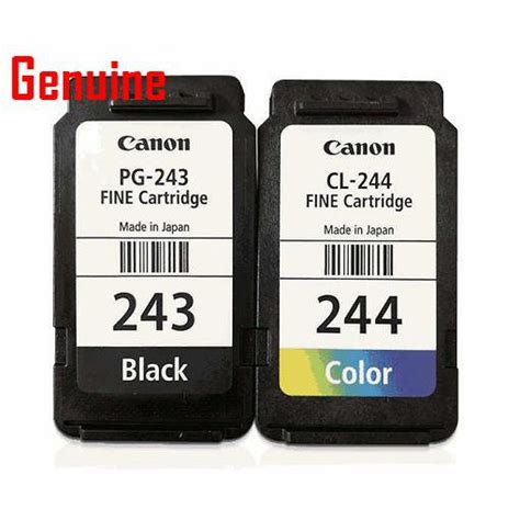 Canon Printer 243 original ink cartridge 244 MG2520s 2522ts3120 3122 ...