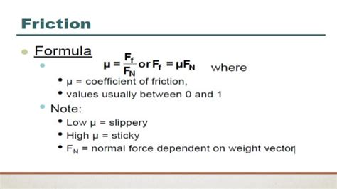 Presentation on Friction (Static, Kinetic and Co-efficient of Frictio…