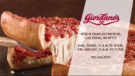 Giordano's opens new location in Las Vegas - YouTube