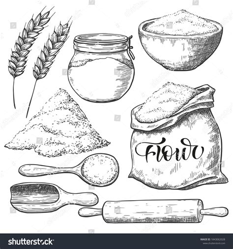 33,657 Flour Draw Images, Stock Photos & Vectors | Shutterstock