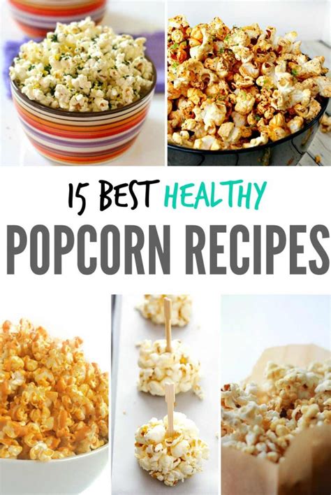 Best Healthy Popcorn Recipes » LeelaLicious