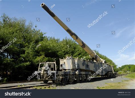 The Leopold, German Railway Gun From Ww11, Aberdeen Proving Grounds. Stock Photo 4041328 ...