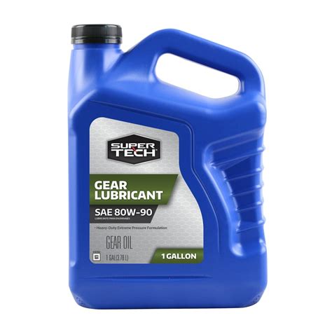 Super Tech Gear Lubricant SAE 80W-90, 1 Gallon Bottle - Walmart.com - Walmart.com