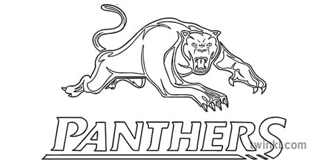 penrith panthers 2014 logo national rugby league team logo sports australia