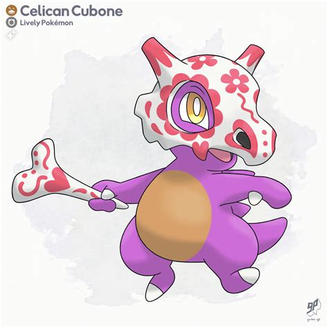 Celican Cubone shiny [commission] by gimbo-gp on DeviantArt