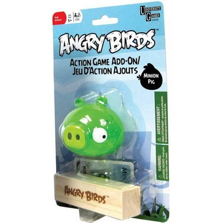 Angry Birds Action Game Add On Assorted Green Minion Pig - Walmart.com