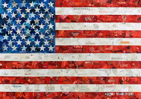 American Flag Collage - Etsy