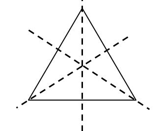 How many lines of symmetry does an equilateral triangle have?