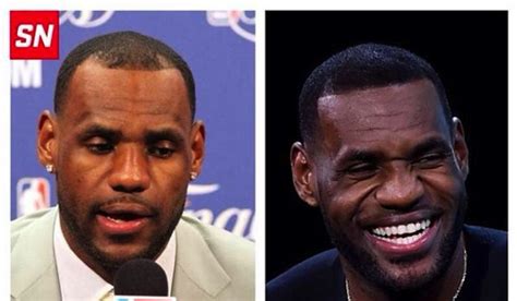 LeBron James' hairline took on a life of its own after he introduced a ...