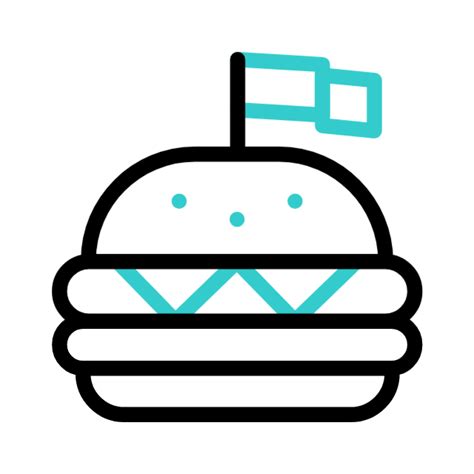 Hamburger Animated Icon | Free food and restaurant Animated Icon