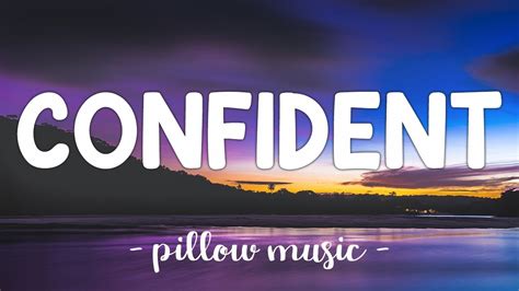 Confident - Demi Lovato (Lyrics) 🎵 - YouTube Music