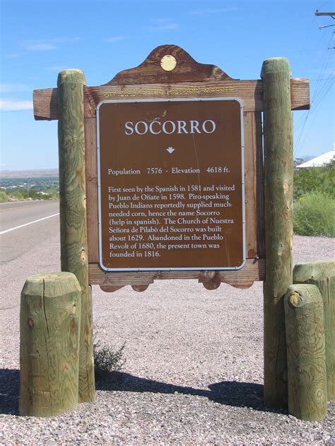 VISIT "OUR" SOCORRO