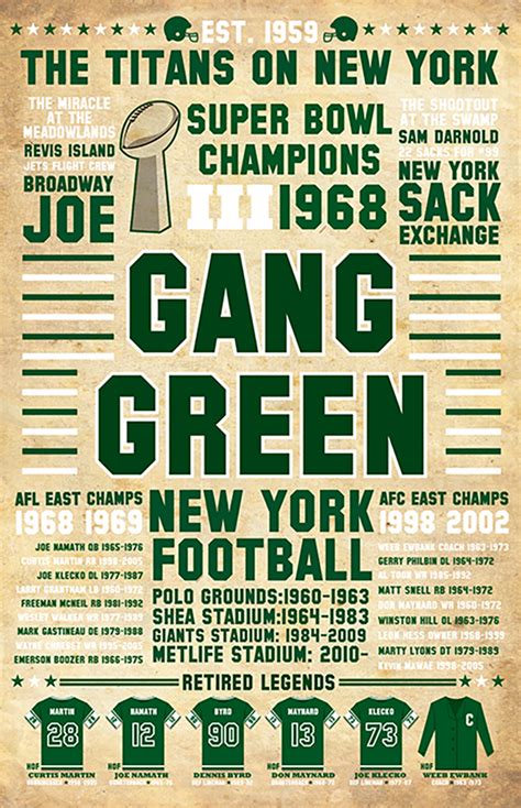 Gang Green Football – LOST DOG Art & Frame