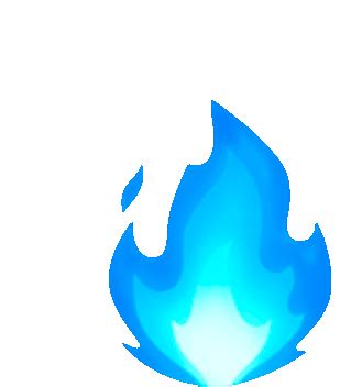 Blue Blueflame Sticker - BLUE BLUEFLAME FLAME - Descobrir e Compartilhar GIFs