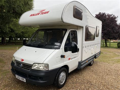 Roller Team Auto-Roller 10 Motorhome - 4 Berth - 2002(52)reg Fiat Ducato 2.0JTD 53693 miles ...