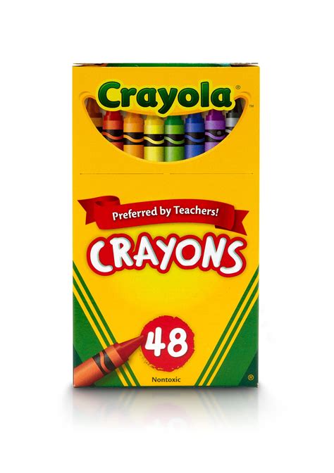 Crayola Crayons, 48 Ct, Back to School Supplies for Kids, Classroom Supplies for Teachers, Art ...