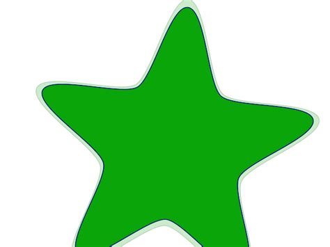 Green Star Clip Art at Clker.com - vector clip art online, royalty free & public domain