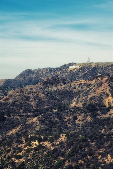 Hollywood Sign, Los Angeles, California, USA Editorial Photo - Image of ...