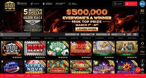 Golden Nugget Casino MI Review – Bonuses, Games and More