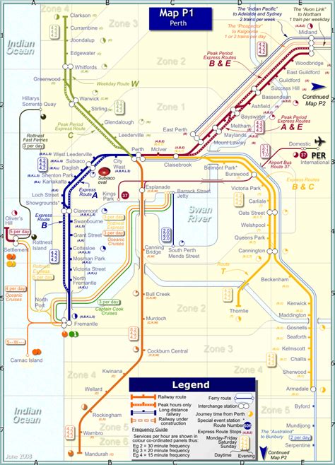 Perth Train Map | Train map, Map, Perth