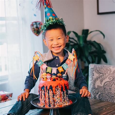 Happy 4th birthday Zion 🎉 ↔️ swipe for bday pictures! “Zion definitely ...