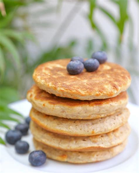 Pancakes healthy - El gato de Alma | Recette pancakes, Recette de petit dejeuner, Recette healthy