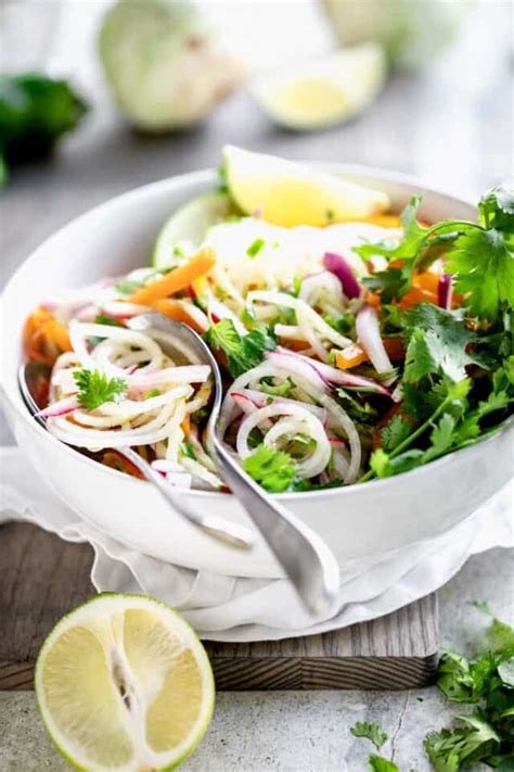 Kohlrabi Slaw - Healthy Seasonal Recipes