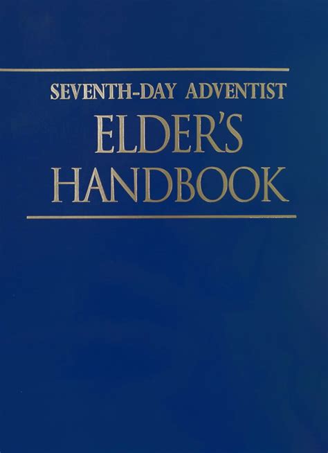 Seventh-Day Adventist Elder's Handbook - LifeSource Christian Bookshop