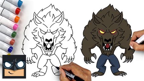 Werewolf By Night | How To Draw Werewolf Tutorial - YouTube