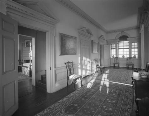 Mount Pleasant mansion interior — second floor hall. - On Mt. Pleasnt Road, near East Reservoir ...