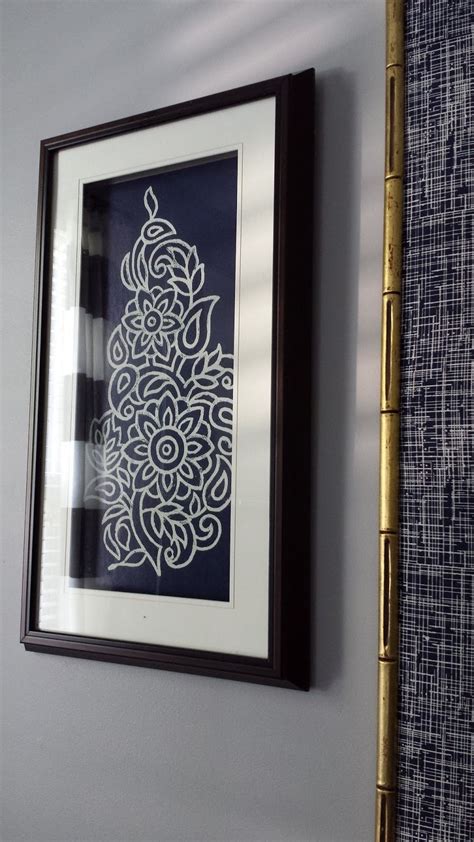 15 The Best Diy Framed Fabric Wall Art