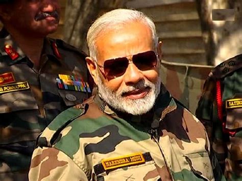 'Modi Wearing Indian Army Uniform Is A Punishable Offence'