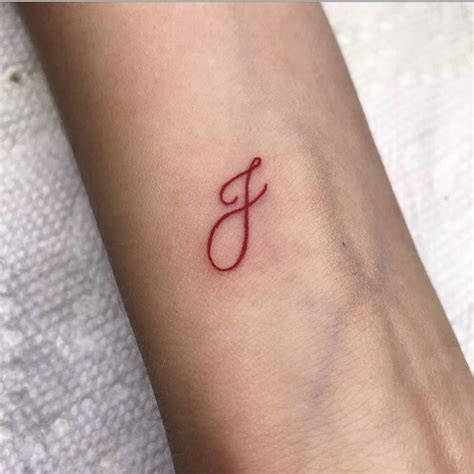 J In Cursive Tattoo / Pin by Melissa Riffell on Tattoo | Pinterest | J ...