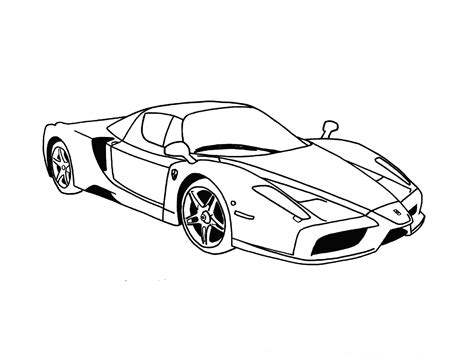 Easy Race Car Drawing at GetDrawings | Free download
